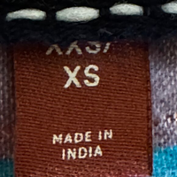 LIke New Anthropologie PILCRO Multicolor Stripes Button Down Shirt Size … - Picture 5 of 12